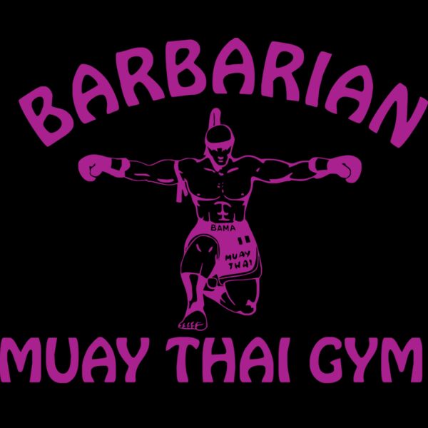 Barbarian Muay Thai Gym hotpink front Thumbnail